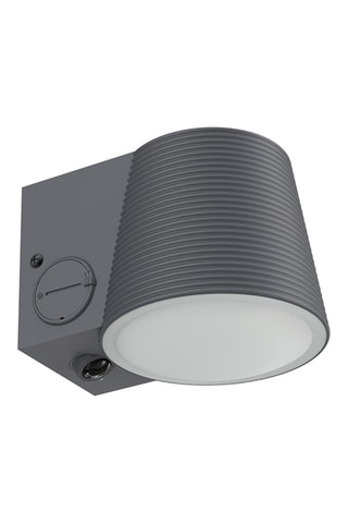 Applique murale LED Soline - 9 W - Gris - Classe G