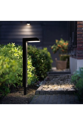 4 luminaires LED Torly - 0.65 W - Noir - 12 h d'autonomie - Classe A