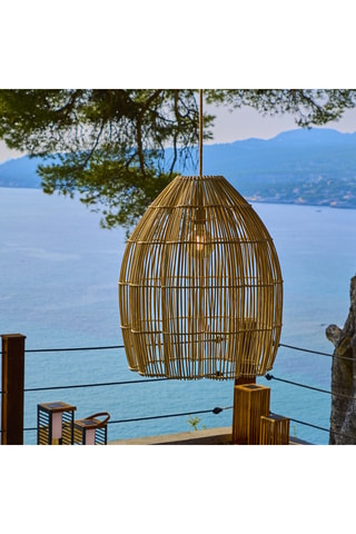 2 suspensions Avila - 25 W - Beige - Classe A