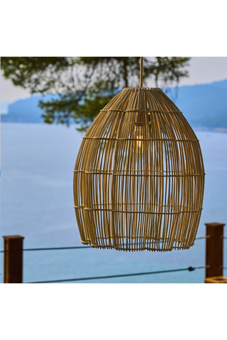 2 suspensions Avila - 25 W - Beige - Classe A