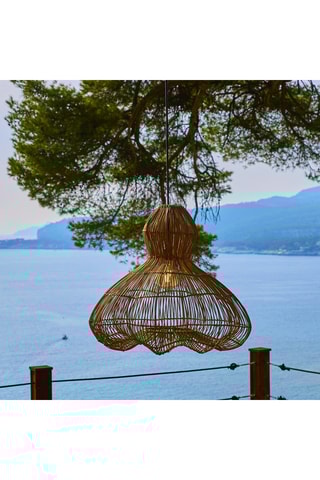 Suspension Ronda - 25 W - Beige - Classe G