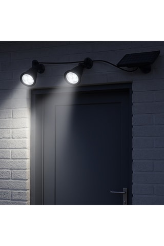 2 luminaires LED Family Spiky - 3 W - Noir - 2 h d'autonomie - Classe A