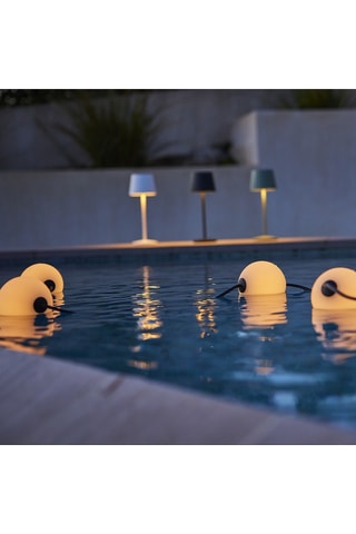 2 luminaires LED Bolly - 12 W - Blanc - 12 W - Classe F