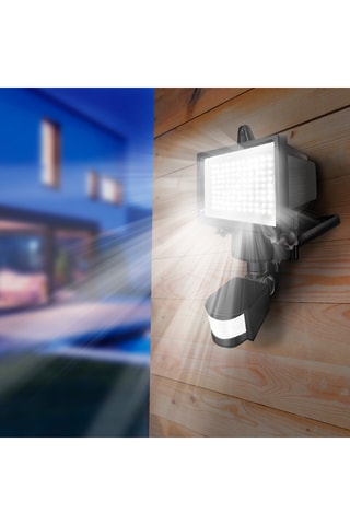 2 luminaires LED Cooper - 10 W - Noir - 8 à 12 h d'autonomie - Classe A