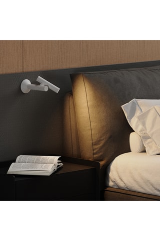 Applique murale LED Zoom Wall - 1.8 W - Blanc - 8 h d'autonomie - Classe A