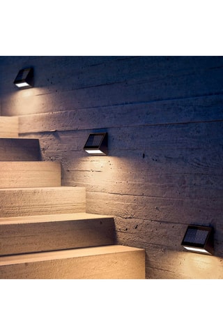 Applique murale LED Ecostep - 2.2 W - Noir - 15 h d'autonomie - Classe A