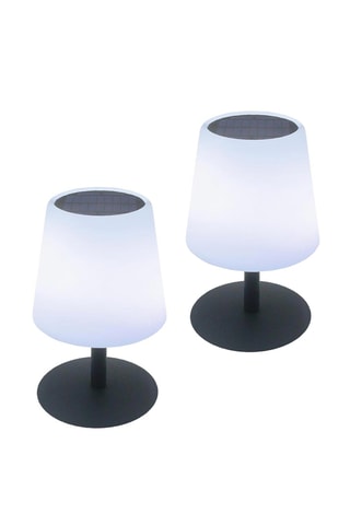 2 lampes à poser LED Standy Tiny - 1.2 W - Blanc - 8 h d'autonomie - Classe G