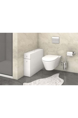 Meuble de salle de bain - 20 x 55 x 60 cm - 19 x 44 x 60 cm