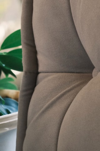 Chauffeuse Omi - Gris - 1 place - En tissu soho