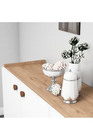 Bahut 4 portes - 180 x 41 x 77,8 cm