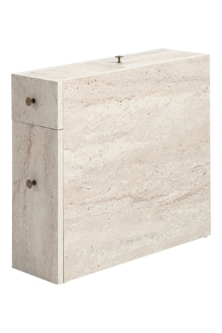 Meuble de salle de bain 2 tiroirs et 1 abattant Calencia - 20 x 55 x 60 cm