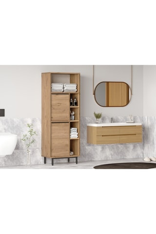 Meuble de salle de bain 2 portes ON10C - 160 x 45,1 x 35,5 cm