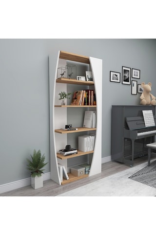 Etagère 5 niveaux Selge - 64 x 150 x 24 cm