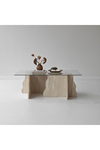 Table basse - 122 x 72 x 8 cm