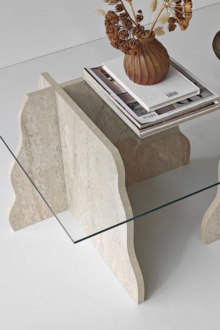 Table basse - 122 x 72 x 8 cm