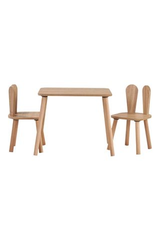 Ensemble table et chaises enfant - 50 x 60 x 45 cm