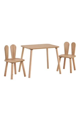 Ensemble table et chaises enfant - 50 x 60 x 45 cm
