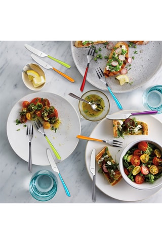 6 facas de barrar de aço inoxidável Solstice