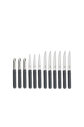 Conjunto de facas de cozinha em aço inoxidável Energy - 12 peças