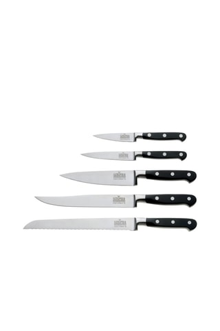 Bloco de 5 facas de cozinha V Sabatier Rock