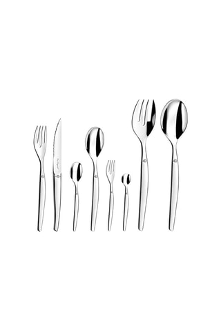 Faqueiro de aço inoxidável Jet Miroir - 74 peças