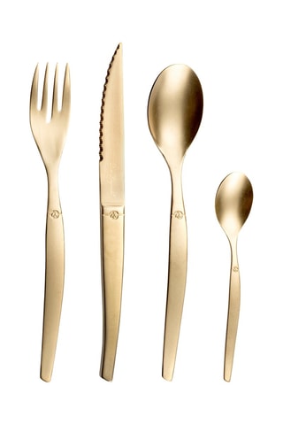 Faqueiro de aço inoxidável Jet vintage - 32 peças