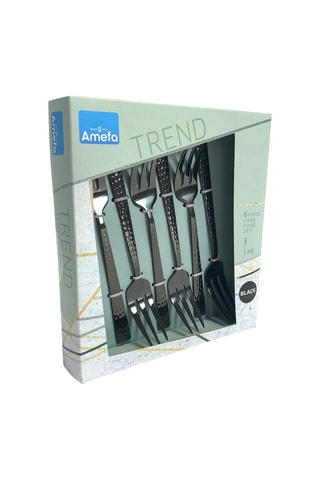 6 garfos para sobrdeesa de aço inoxidável Ivy