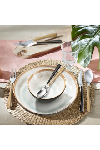 Faqueiro em aço inoxidável - 24 peças