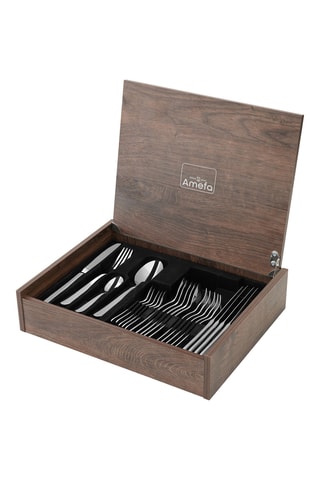 Faqueiro em aço inoxidável - 24 peças