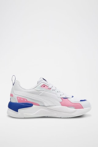 Baskets plateformes X-RAY - Blanc et rose