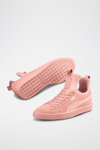 Sneakers en nubuck Suede Fierce-Rose