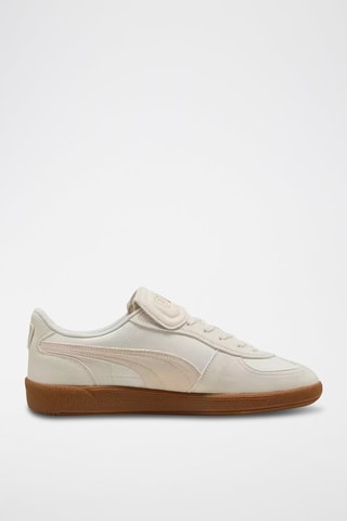 Sneakers en cuir Palermo Premium - Ecru