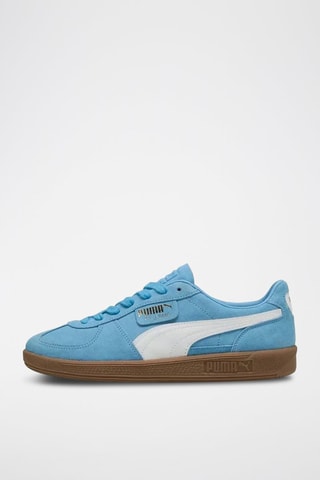Baskets en nubuck Palermo - Bleu clair