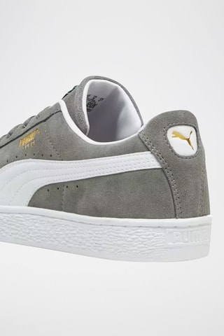 Baskets en cuir Classic - Gris foncé