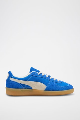 Sneakers en cuir Palermo Prenium - Bleu et blanc