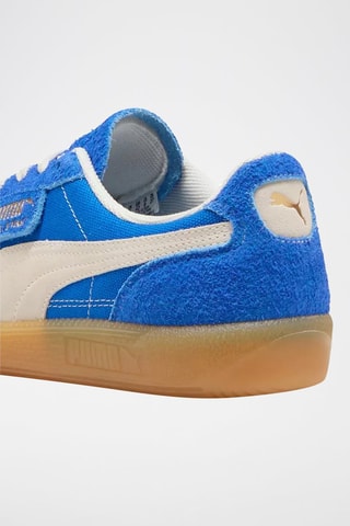 Sneakers en cuir Palermo Prenium - Bleu et blanc