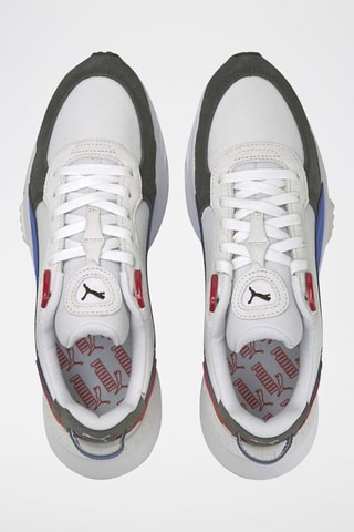 Sneakers Wild Rider Rollin-Blanc et bleu