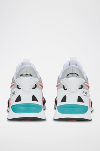 Sneakers RS-Z Tech en cuir-Blanc et rose