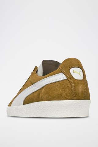Sneakers en nubuck Te-Ku Prime - Camel et blanc