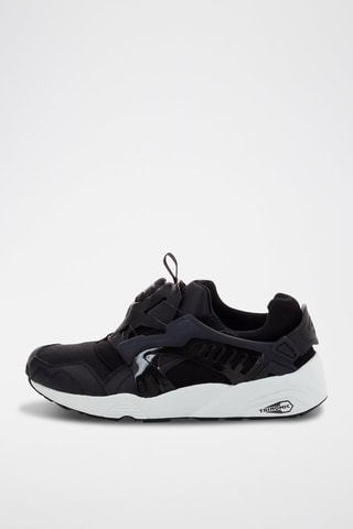 Baskets en cuir Disc Blaze - Noir