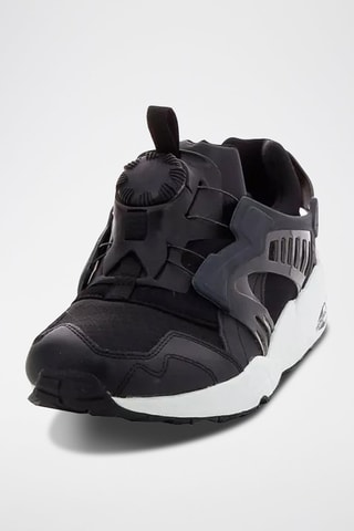 Baskets en cuir Disc Blaze - Noir