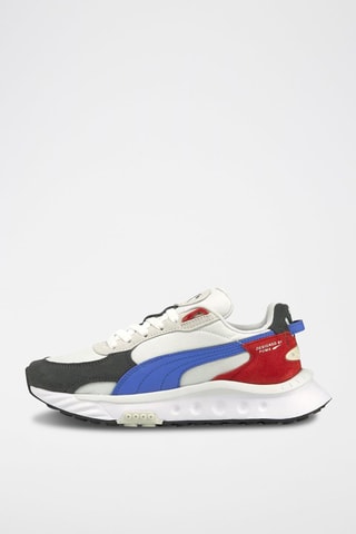 Sneakers Wild Rider Rollin-Blanc et bleu