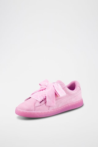 Sneakers en nubuck Heart reset - Rose