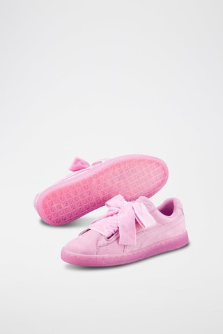 Sneakers en nubuck Heart reset - Rose
