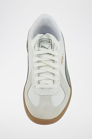 Baskets en cuir Trainer - Blanc