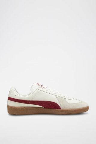 Baskets en nubuck Amy Trainer - Blanc