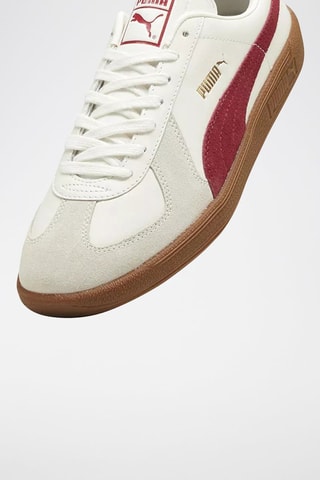 Baskets en nubuck Amy Trainer - Blanc