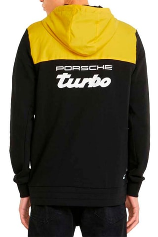 Veste à capuche Porsche Legacy - 
Noir et jaune