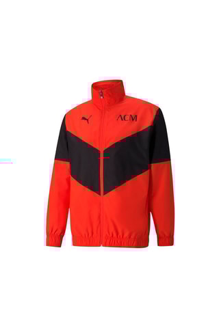 Veste Prematch Milan AC - Rouge et noir