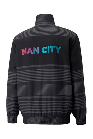 Veste de survêtement Puma Manchester City FC Prematch - Noir et anthracite